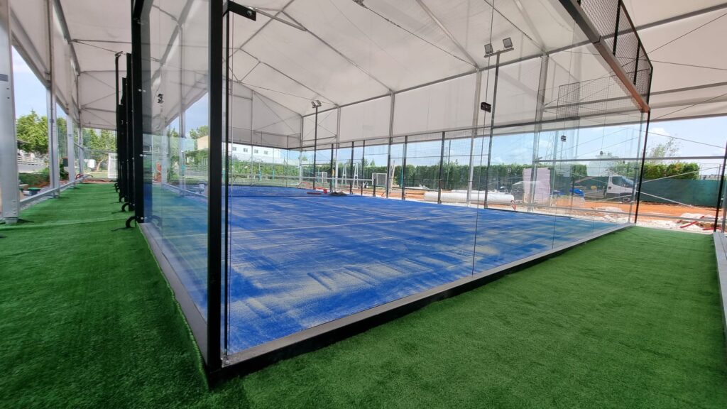 Court Builders of the Rockies - InCourts Pillars Premium Padel Court