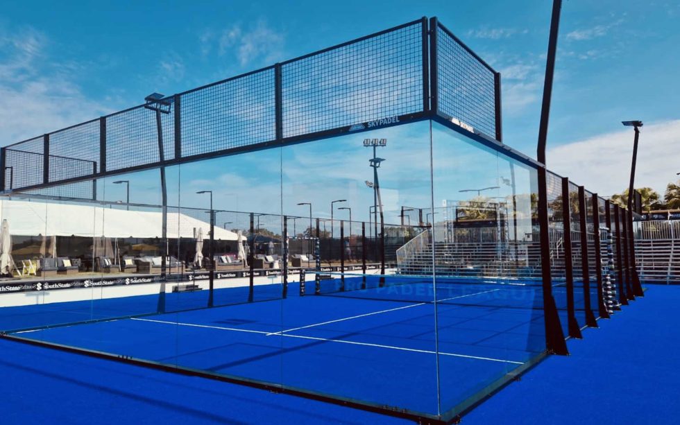 Court Builders of the Rockies - InCourts Pillars Premium Padel Court