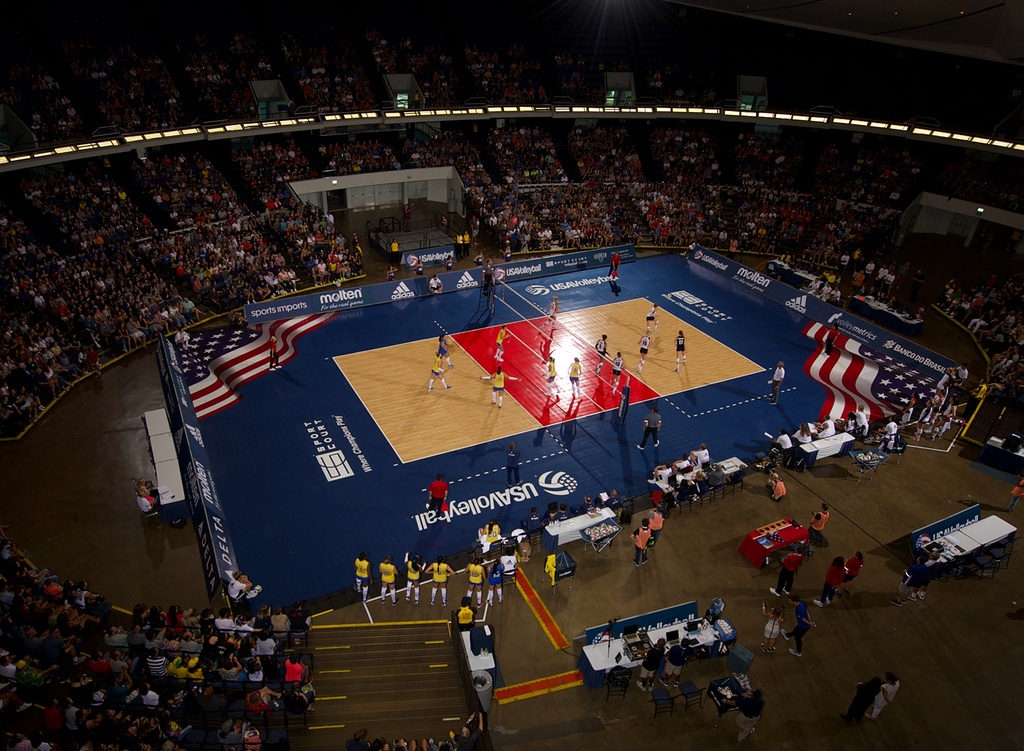 Court-Builders-Northern-California_USA-Volleyball_San-Jose_CA Court Builders of the Rockies - Commercial Indoor - USA Volleyball - San Jose, CA