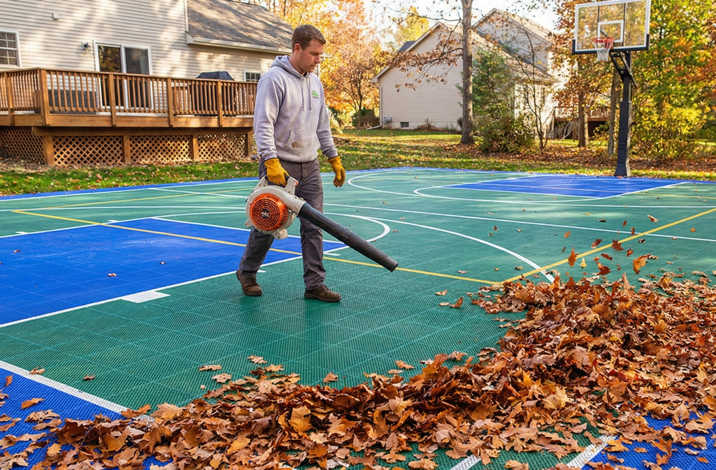 cleaning-fall-leaves Court Builders of the Rockies - Site Foundation