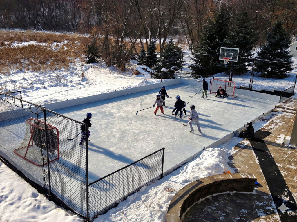 kids-playing-hockey Court Builders of the Rockies - Site Preparations