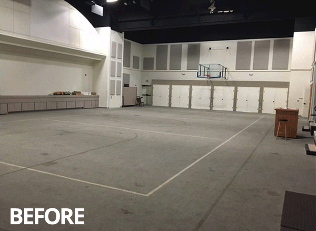 Court Builders of the Rockies - Commercial Indoor - Church of the Magdalen - Wichita, KS