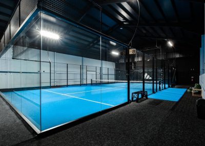 Court Builders of the Rockies - InCourts Padel Commercial Indoor - Aspen Raquet Club - Aspen, CO