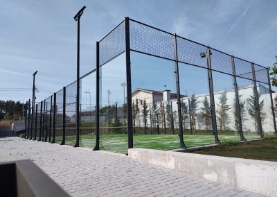 Court Builders of the Rockies - InCourts Padel Residential Outdoor - Santos Family - Santa Fe, NM