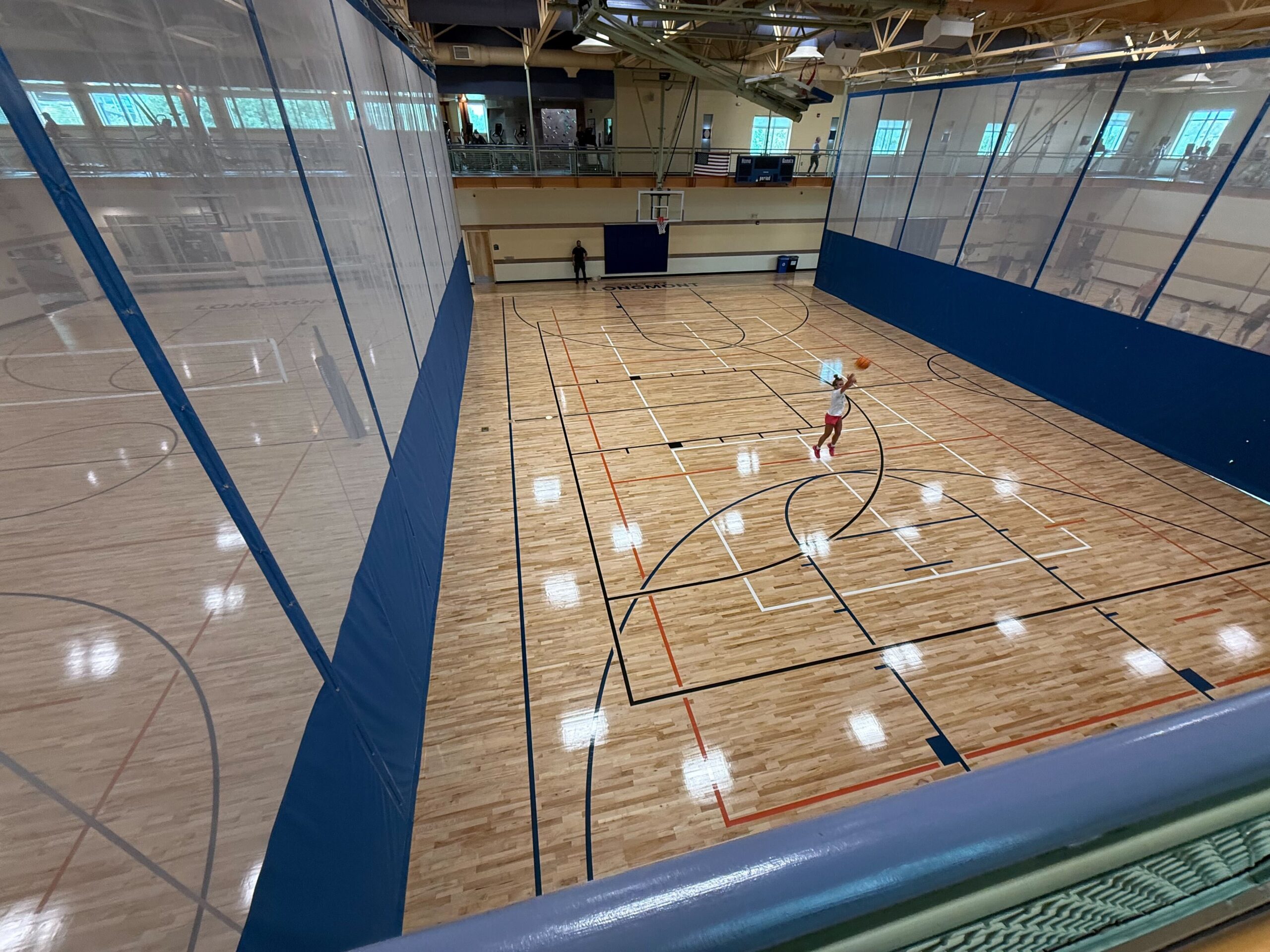 Court Builders of the Rockies Commercial Facility Multi-Game Court